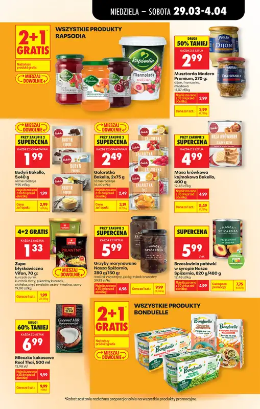 Biedronka - gazetka promocyjna Gazetka, Z ladą tradycyjną od niedzieli 29.03 do soboty 04.04 - strona 61