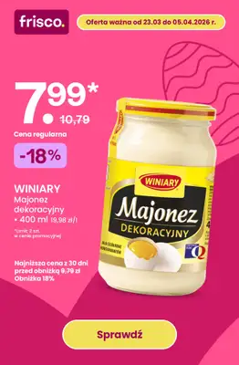 Frisco - gazetka promocyjna Gazetka od wtorku 31.03 do niedzieli 05.04 - strona 4