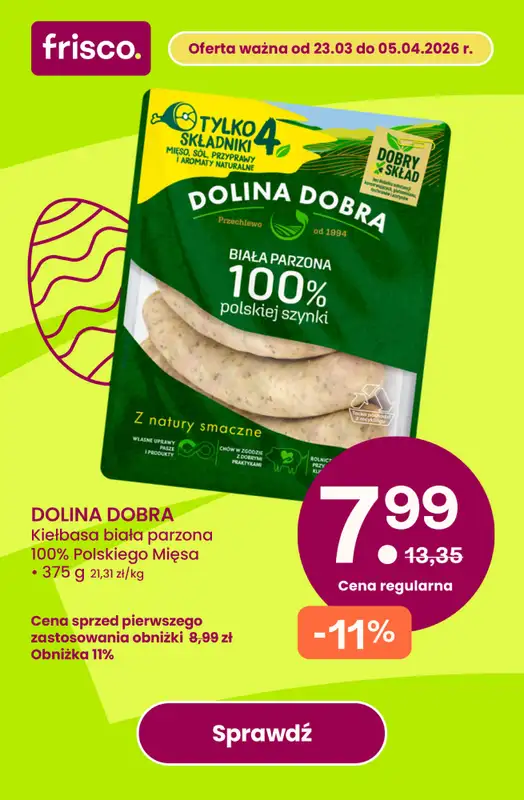 Frisco - gazetka promocyjna Gazetka od wtorku 31.03 do niedzieli 05.04 - strona 2