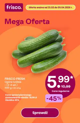Frisco - gazetka promocyjna Gazetka od wtorku 31.03 do niedzieli 05.04 - strona 9