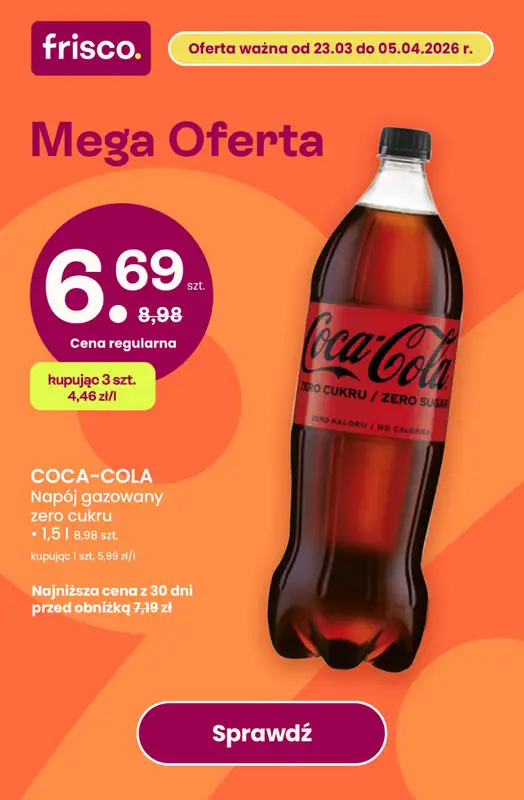 Frisco - gazetka promocyjna Gazetka od wtorku 31.03 do niedzieli 05.04 - strona 8