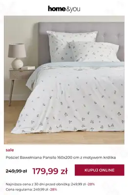 home&you - gazetka promocyjna Wiosenna wyprzedaż do -50% od wtorku 31.03 do czwartku 09.04 - strona 7