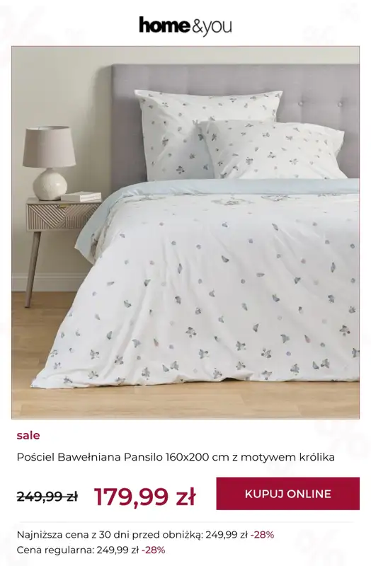 home&you - gazetka promocyjna Wiosenna wyprzedaż do -50% od wtorku 31.03 do czwartku 09.04 - strona 7