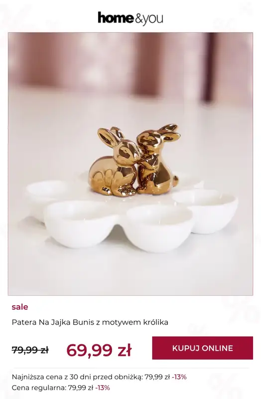 home&you - gazetka promocyjna Wiosenna wyprzedaż do -50% od wtorku 31.03 do czwartku 09.04 - strona 10