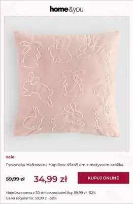 home&you - gazetka promocyjna Wiosenna wyprzedaż do -50% od wtorku 31.03 do czwartku 09.04 - strona 6