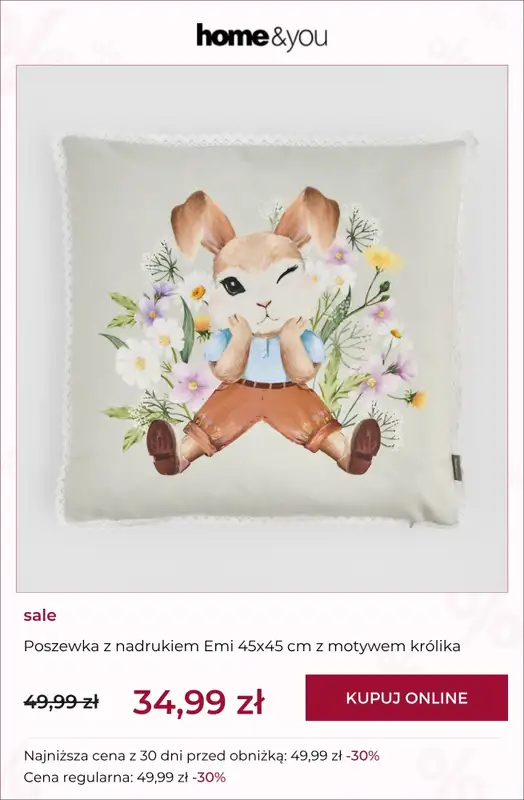 home&you - gazetka promocyjna Wiosenna wyprzedaż do -50% od wtorku 31.03 do czwartku 09.04 - strona 2