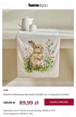 home&you - gazetka promocyjna Wiosenna wyprzedaż do -50% od wtorku 31.03 do czwartku 09.04 - strona 8