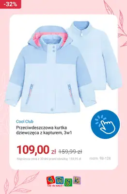 Smyk - gazetka promocyjna Kurtki wiosenne do -50% od wtorku 31.03  - strona 4