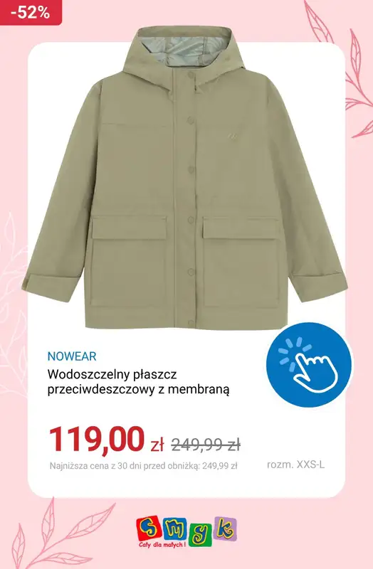 Smyk - gazetka promocyjna Kurtki wiosenne do -50% od wtorku 31.03  - strona 11