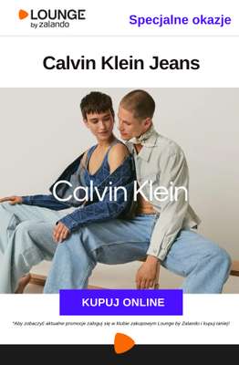 Lounge by Zalando - gazetka promocyjna Specjalne okazje: Calvin Klein Jeans od wtorku 31.03 do piątku 03.04