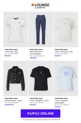 Lounge by Zalando - gazetka promocyjna Specjalne okazje: Calvin Klein Jeans od wtorku 31.03 do piątku 03.04 - strona 2
