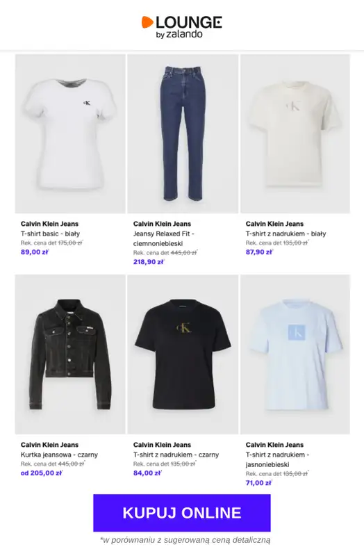Lounge by Zalando - gazetka promocyjna Specjalne okazje: Calvin Klein Jeans od wtorku 31.03 do piątku 03.04 - strona 2