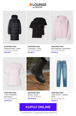 Lounge by Zalando - gazetka promocyjna Specjalne okazje: Calvin Klein Jeans od wtorku 31.03 do piątku 03.04 - strona 10