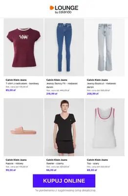 Lounge by Zalando - gazetka promocyjna Specjalne okazje: Calvin Klein Jeans od wtorku 31.03 do piątku 03.04 - strona 4