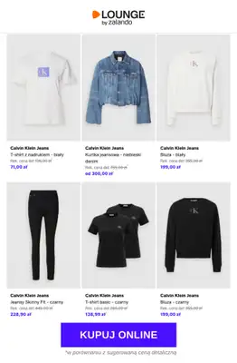 Lounge by Zalando - gazetka promocyjna Specjalne okazje: Calvin Klein Jeans od wtorku 31.03 do piątku 03.04 - strona 6