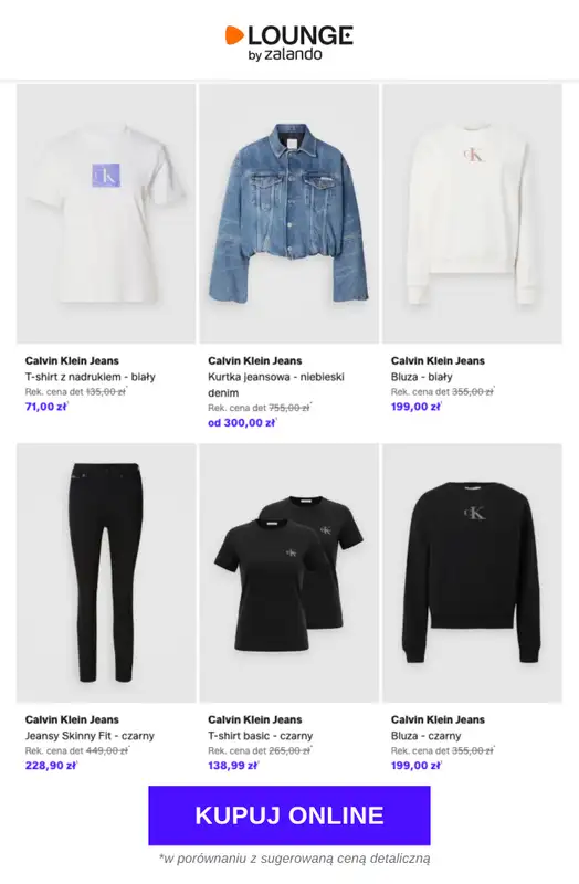 Lounge by Zalando - gazetka promocyjna Specjalne okazje: Calvin Klein Jeans od wtorku 31.03 do piątku 03.04 - strona 6