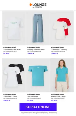 Lounge by Zalando - gazetka promocyjna Specjalne okazje: Calvin Klein Jeans od wtorku 31.03 do piątku 03.04 - strona 7