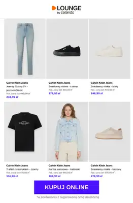 Lounge by Zalando - gazetka promocyjna Specjalne okazje: Calvin Klein Jeans od wtorku 31.03 do piątku 03.04 - strona 9