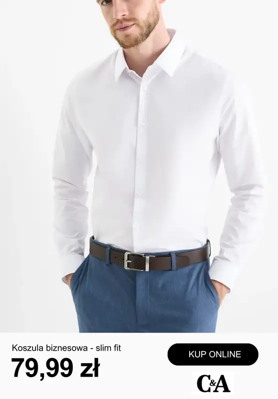 C&A - gazetka promocyjna Koszule męskie od 79,99 zł od wtorku 31.03  - strona 4