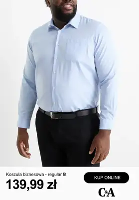 C&A - gazetka promocyjna Koszule męskie od 79,99 zł od wtorku 31.03  - strona 5