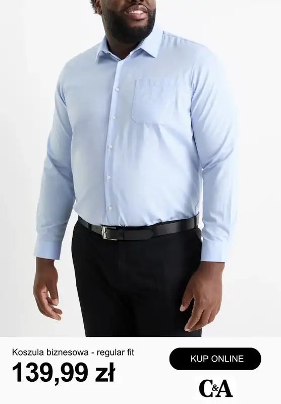 C&A - gazetka promocyjna Koszule męskie od 79,99 zł od wtorku 31.03  - strona 5