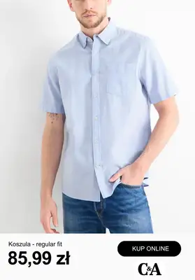 C&A - gazetka promocyjna Koszule męskie od 79,99 zł od wtorku 31.03  - strona 3