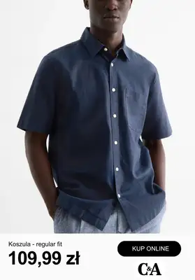 C&A - gazetka promocyjna Koszule męskie od 79,99 zł od wtorku 31.03  - strona 2