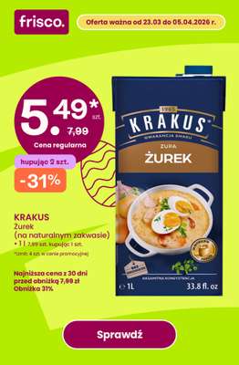 KRAKUS Żurek (na naturalnym zakwasie)