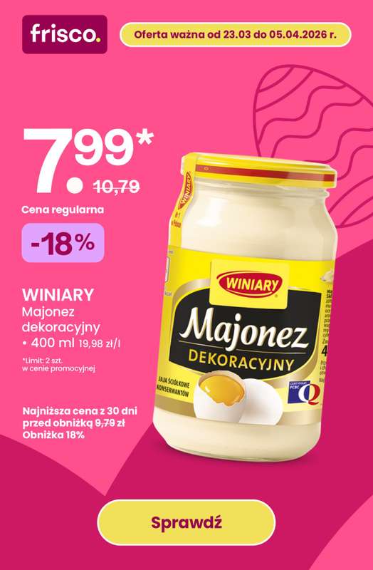 Frisco - gazetka promocyjna Świętuj Wielkanoc z nami! od wtorku 31.03 do niedzieli 05.04 - strona 4