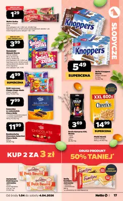 Netto - gazetka promocyjna Gazetka Spożywcza od środy 01.04 do soboty 04.04 - strona 17