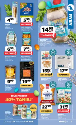Netto - gazetka promocyjna Gazetka Spożywcza od środy 01.04 do soboty 04.04 - strona 3
