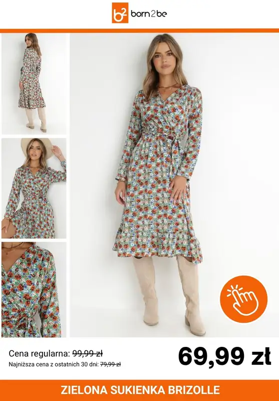 Born2be - gazetka promocyjna Wyprzedaż - sukienki od 39,99 zł od wtorku 31.03 do poniedziałku 13.04 - strona 8