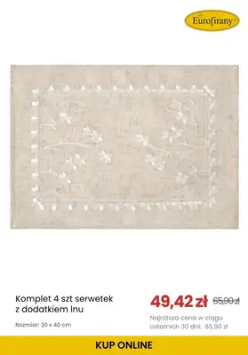 WIELKANOC - gazetka promocyjna Eurofirany | Obrusy wielkanocne od wtorku 31.03  - strona 9