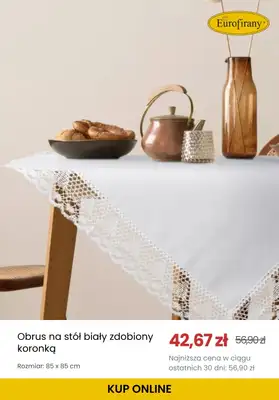 WIELKANOC - gazetka promocyjna Eurofirany | Obrusy wielkanocne od wtorku 31.03  - strona 7