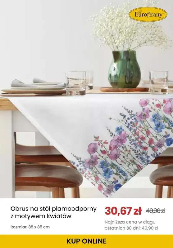 WIELKANOC - gazetka promocyjna Eurofirany | Obrusy wielkanocne od wtorku 31.03  - strona 6