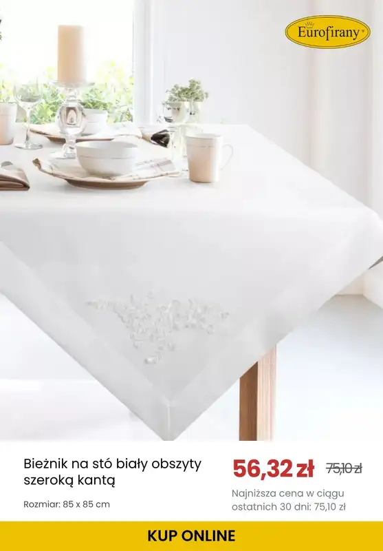 WIELKANOC - gazetka promocyjna Eurofirany | Obrusy wielkanocne od wtorku 31.03  - strona 4
