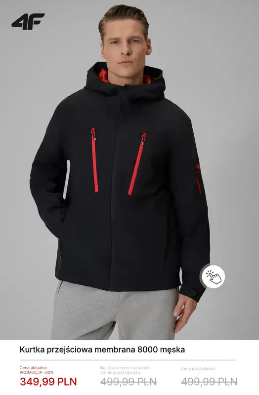 4F - gazetka promocyjna Kurtki przeciwdeszczowe od wtorku 31.03  - strona 11