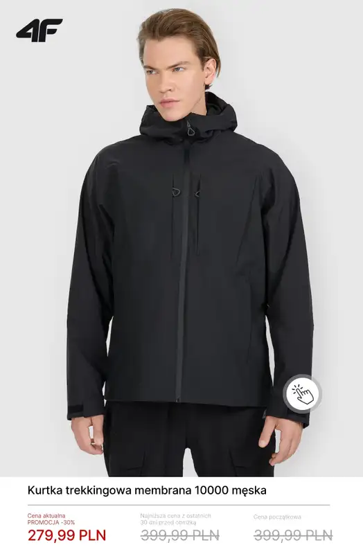 4F - gazetka promocyjna Kurtki przeciwdeszczowe od wtorku 31.03  - strona 6