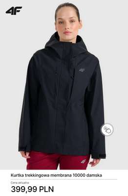Kurtka trekkingowa membrana 10000 damska
