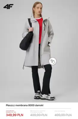 4F - gazetka promocyjna Kurtki przeciwdeszczowe od wtorku 31.03  - strona 9