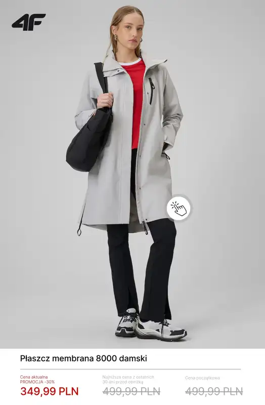 4F - gazetka promocyjna Kurtki przeciwdeszczowe od wtorku 31.03  - strona 9