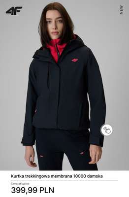 Kurtka trekkingowa membrana 10000 damska