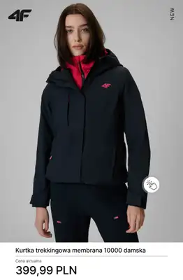 4F - gazetka promocyjna Kurtki przeciwdeszczowe od wtorku 31.03  - strona 4