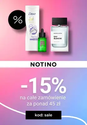 BEST SALE - gazetka promocyjna Notino | -15% na perfumy od wtorku 31.03 do niedzieli 05.04