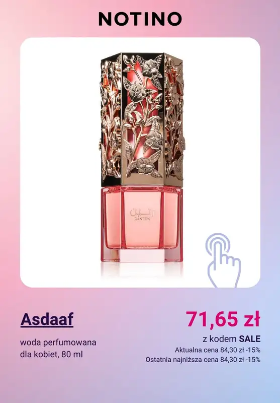 BEST SALE - gazetka promocyjna Notino | -15% na perfumy od wtorku 31.03 do niedzieli 05.04 - strona 8