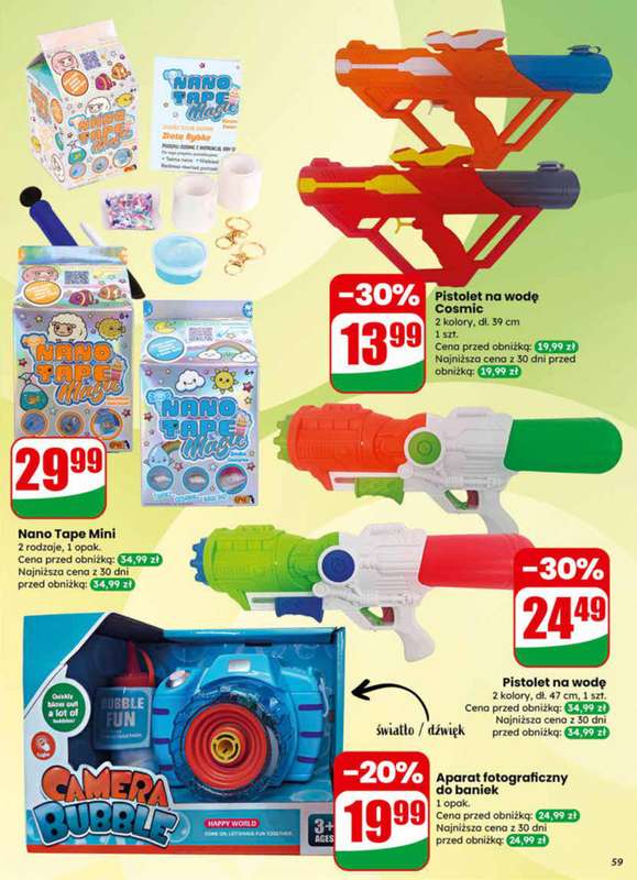 Dino - gazetka promocyjna Gazetka 14 / 2026 od środy 01.04 do wtorku 07.04 - strona 59