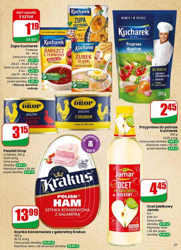 Dino - gazetka promocyjna Gazetka 14 / 2026 od środy 01.04 do wtorku 07.04 - strona 27