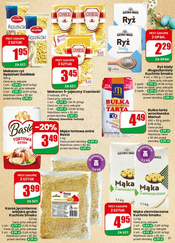 Dino - gazetka promocyjna Gazetka 14 / 2026 od środy 01.04 do wtorku 07.04 - strona 21