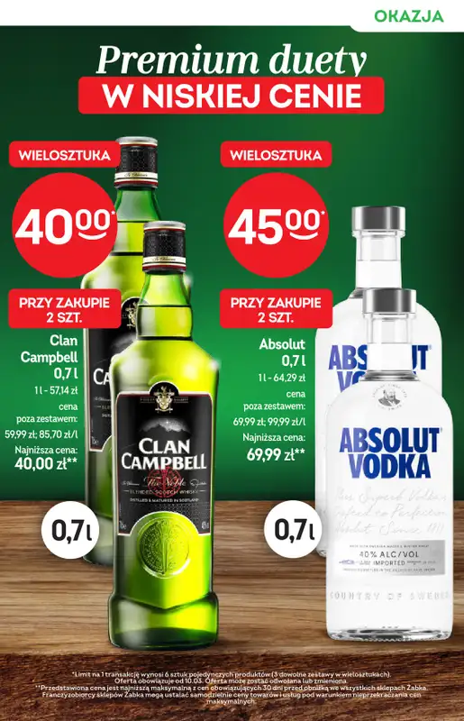Żabka - gazetka promocyjna Katalog alkoholowy od środy 01.04 do wtorku 14.04 - strona 3