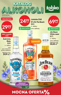 Żabka - gazetka promocyjna Katalog alkoholowy od środy 01.04 do wtorku 14.04